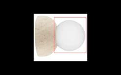 Reservglas till Torrano Plafond/Vägglampa