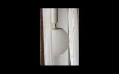 Reservglas till Torrano Pendel Ø15cm Vit/Mässing