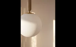 Reservglas till Torrano Taklampa Ø30cm för E14 Vit/Mässing