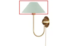 Reservskärm till 6346 Iris Vägglampa Grön