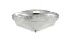 Retro Plafond 44cm Krom
