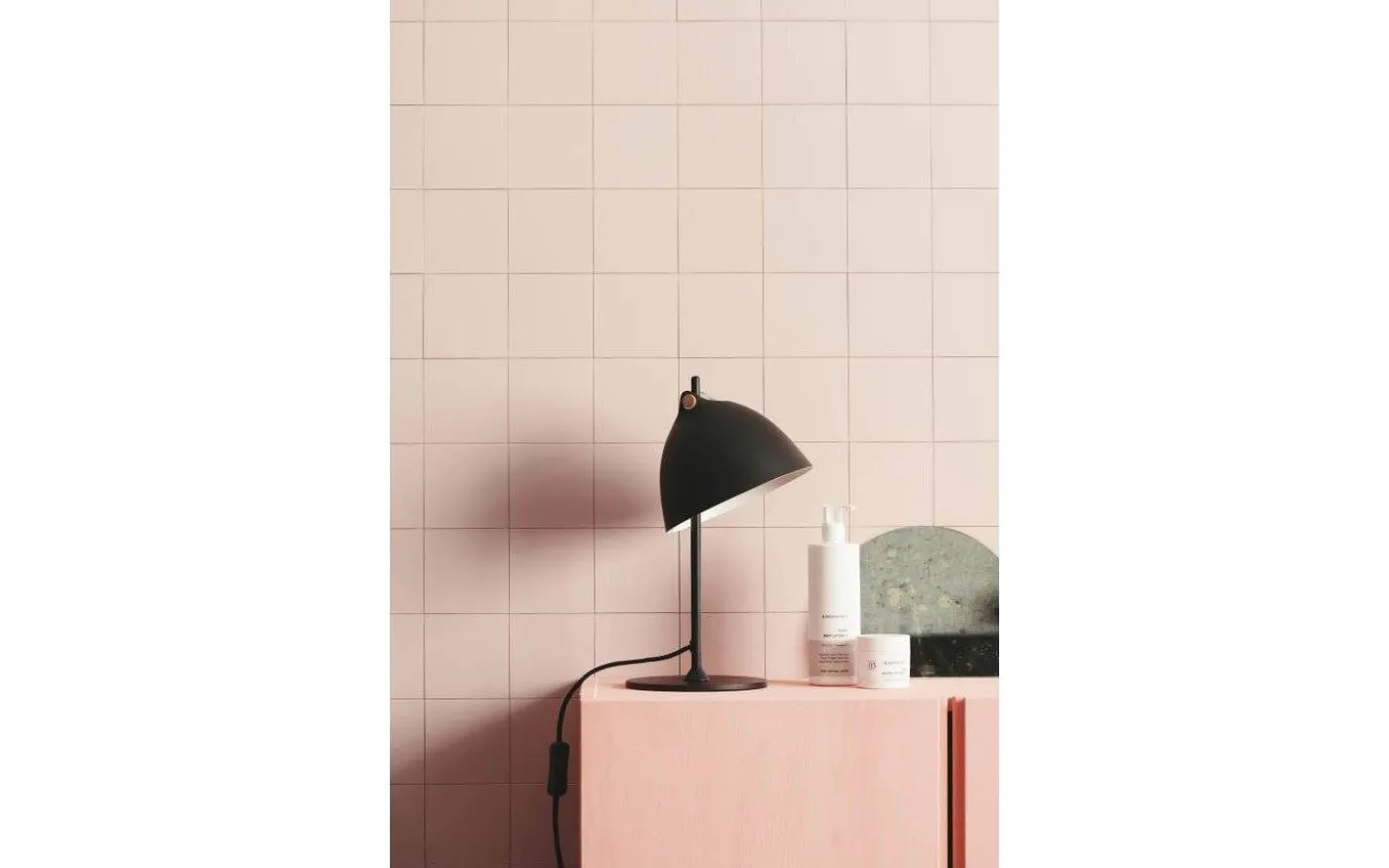 Århus Bordslampa 35cm Svart/Trä