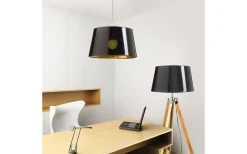 Ridick Takskärm Ø45cm Svart