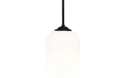 Riflet Fönsterlampa 20cm Opal/Svart