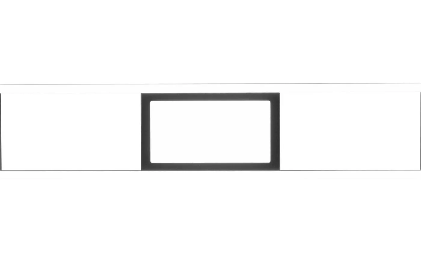 Rigido Plafond LED mattsvart