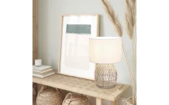 Rike Bordslampa E27 naturfärgad/rotting