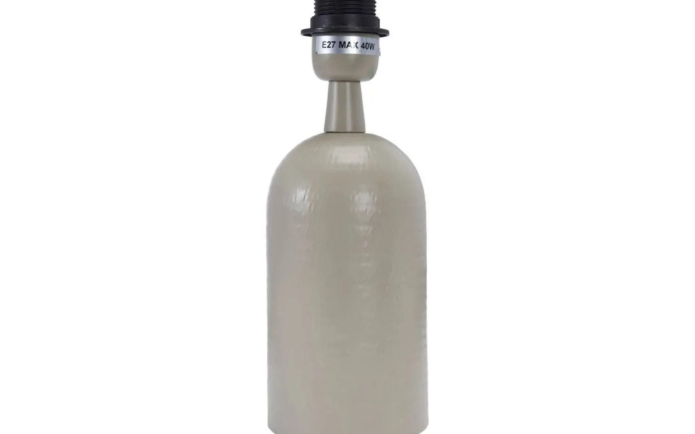 Riley Lampfot 28cm Blank Beige