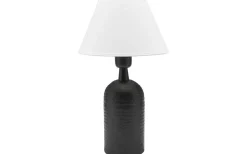 Riley Lampfot 28cm Matt Svart