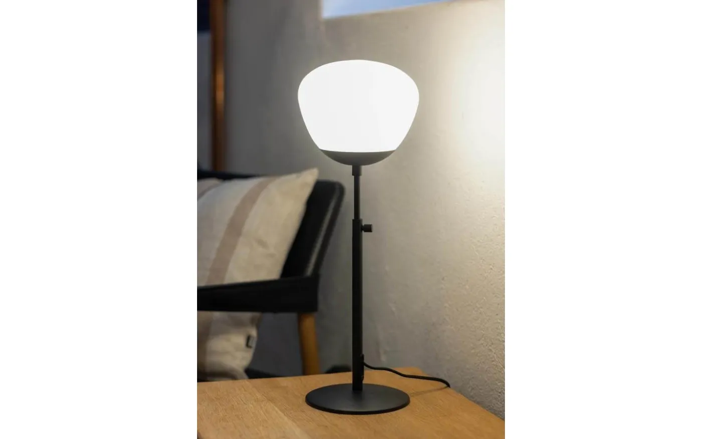 Rise Bordslampa 60cm Svart/Vit