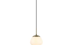 Rise Fönsterlampa 18cm Vit/Antikmässing