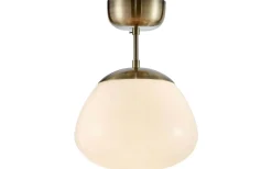 Rise Plafond 25cm Vit/Antikmässing