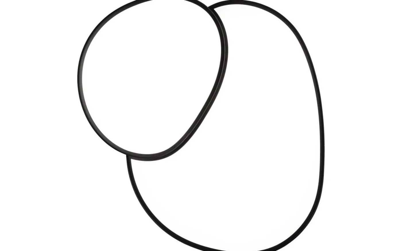 Rise Plafond LED 77cm mattsvart