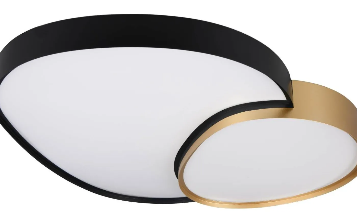 Rise Plafond LED 77cm svart-guld
