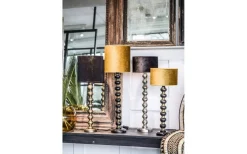 Ritz Lampfot 64 cm Antik Mässing