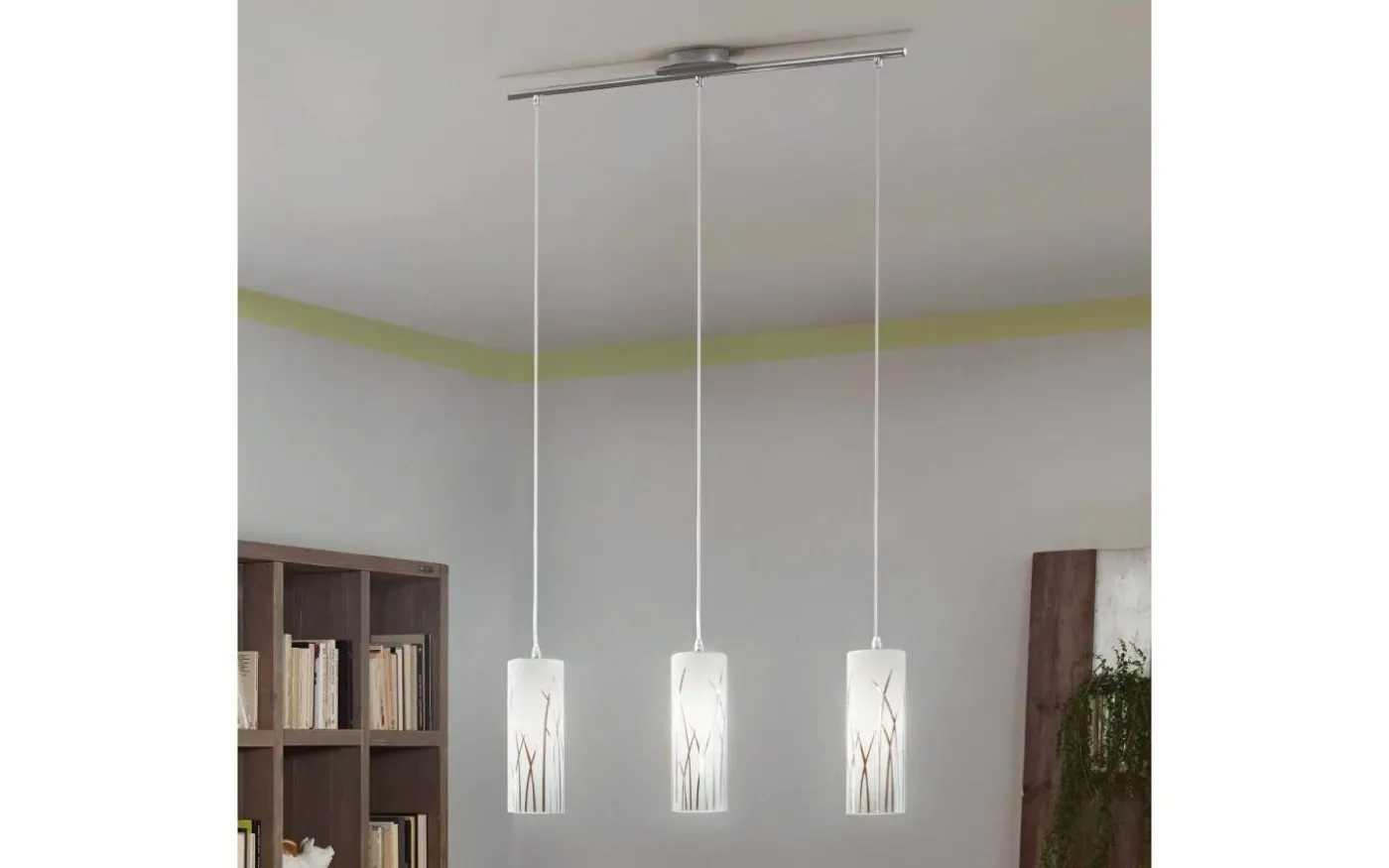 Rivato Taklampa 71cm Krom