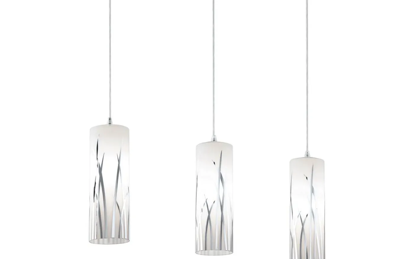 Rivato Taklampa 71cm Krom