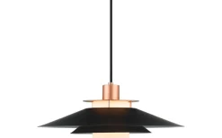 Rivoli Taklampa Ø40 Svart-Koppar