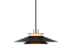 Rivoli Taklampa Ø40 Svart/Krom