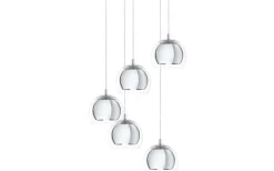 Rocamar Taklampa 59cm Krom