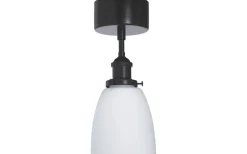 Rock Plafond 14cm Svart/Opal