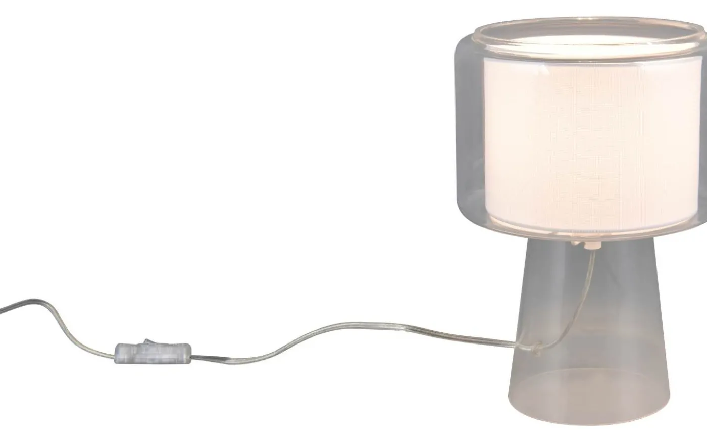 Rocka Bordslampa E14 transparent
