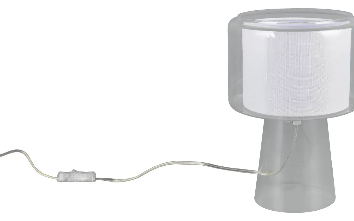 Rocka Bordslampa E14 transparent