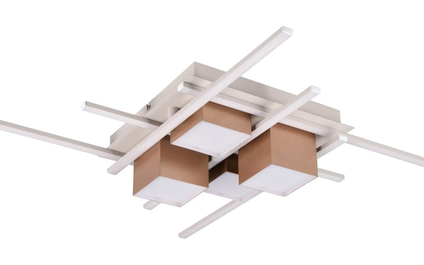 Roger Plafond LED kaffebrun