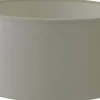 Roma Cylinder Lampskärm Sammet Ø35cm Offwhite