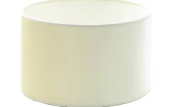 Roma Cylinder Lampskärm Sammet Ø25cm Offwhite
