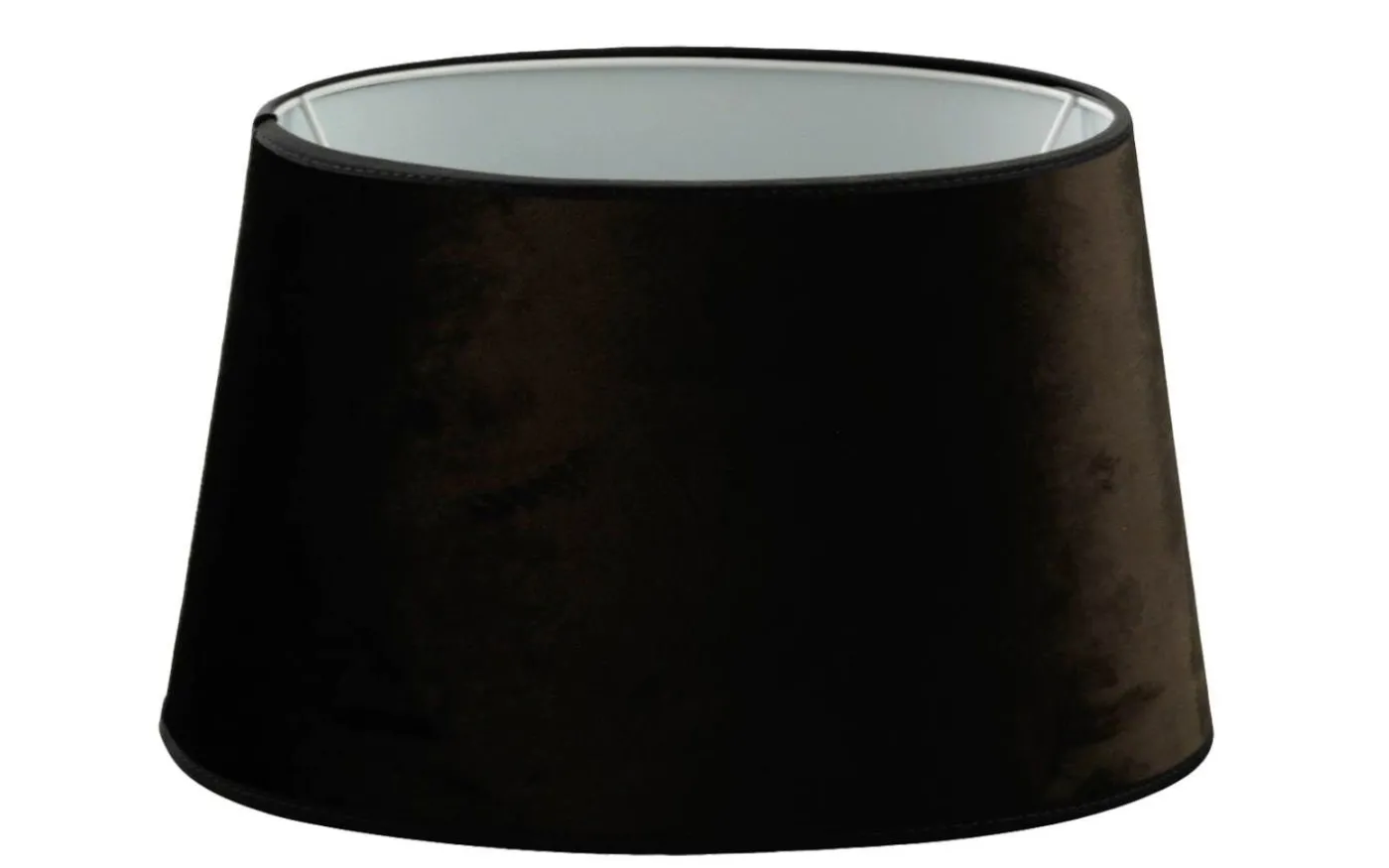 Roma Lampskärm Sammet Ø17cm Antracitgrå