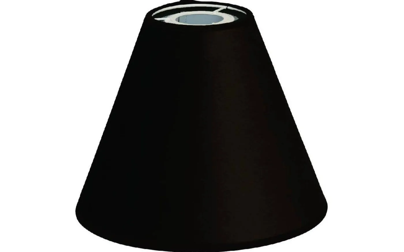 Roma Toppringskärm Sammet Ø22cm Svart