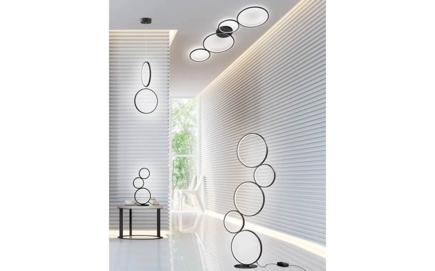 Rondo Bordslampa LED mattsvart