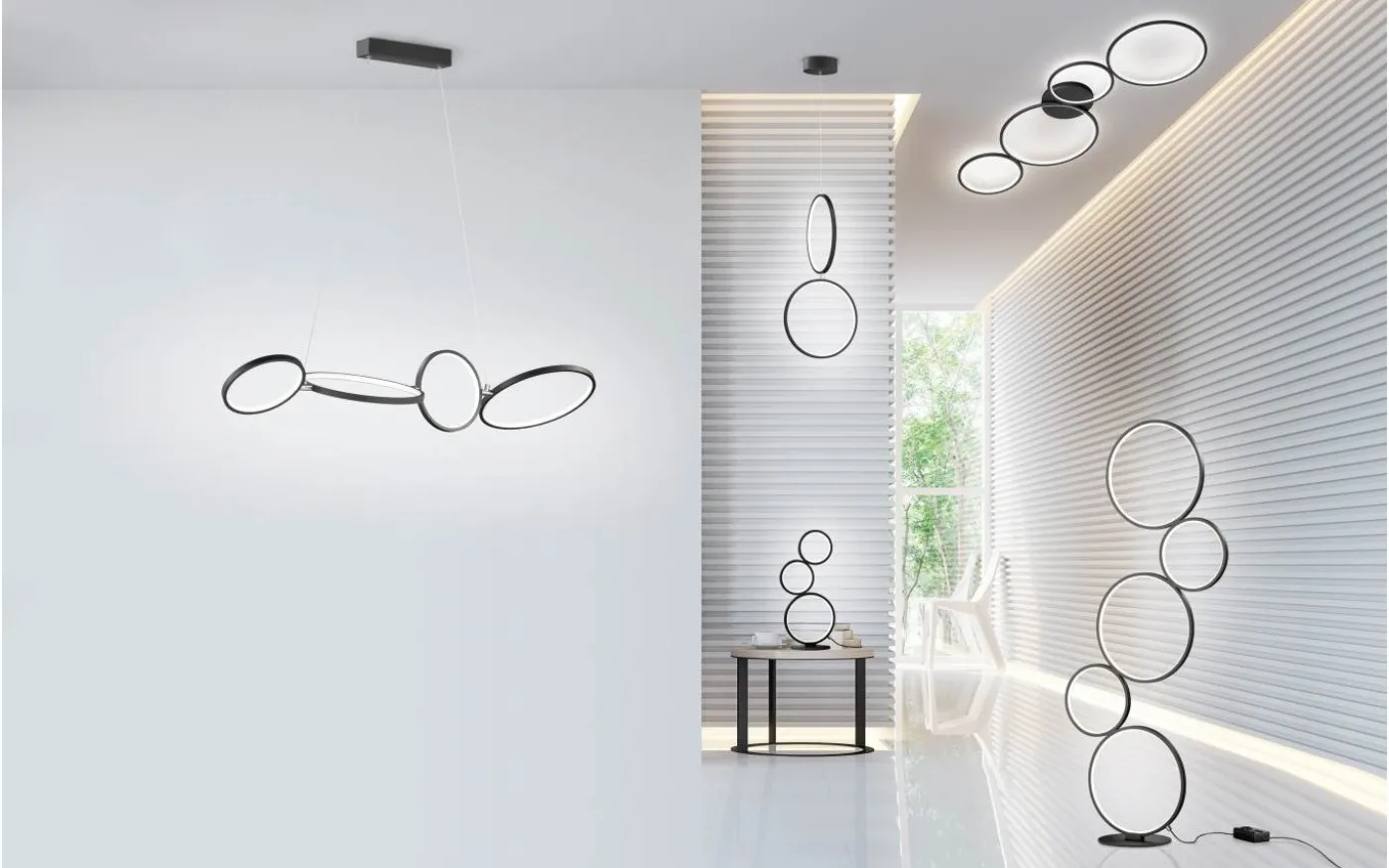 Rondo Bordslampa LED mattsvart