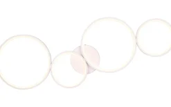 Rondo Plafond LED 4-delad mattvit