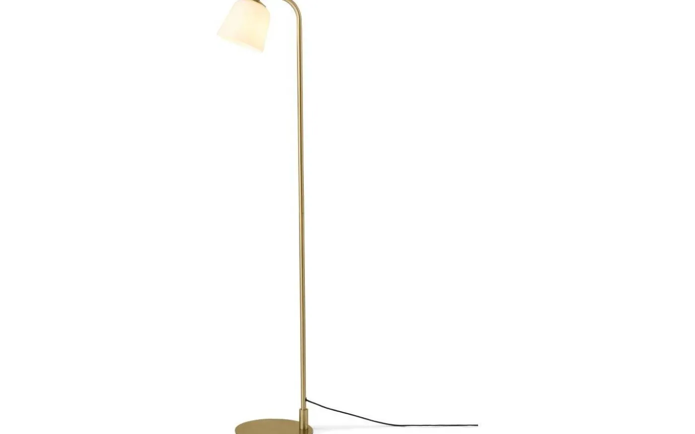 Room 49 Golvlampa 135cm Opal/Antikmässing