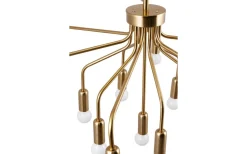 Roots Taklampa 70cm Borstad Mässing