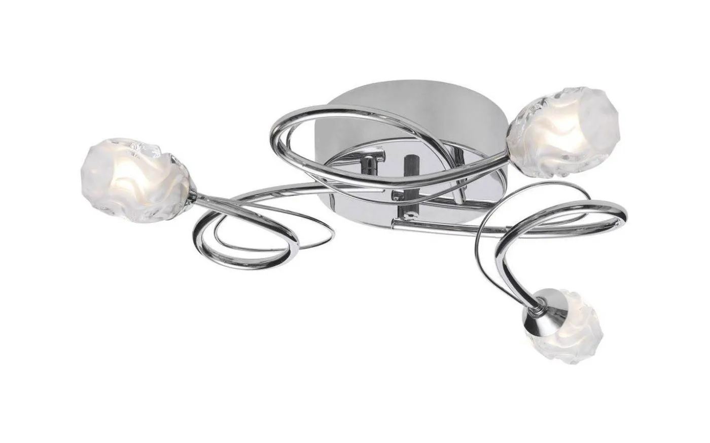 Rose Plafond 3L 51cm Krom/Frost