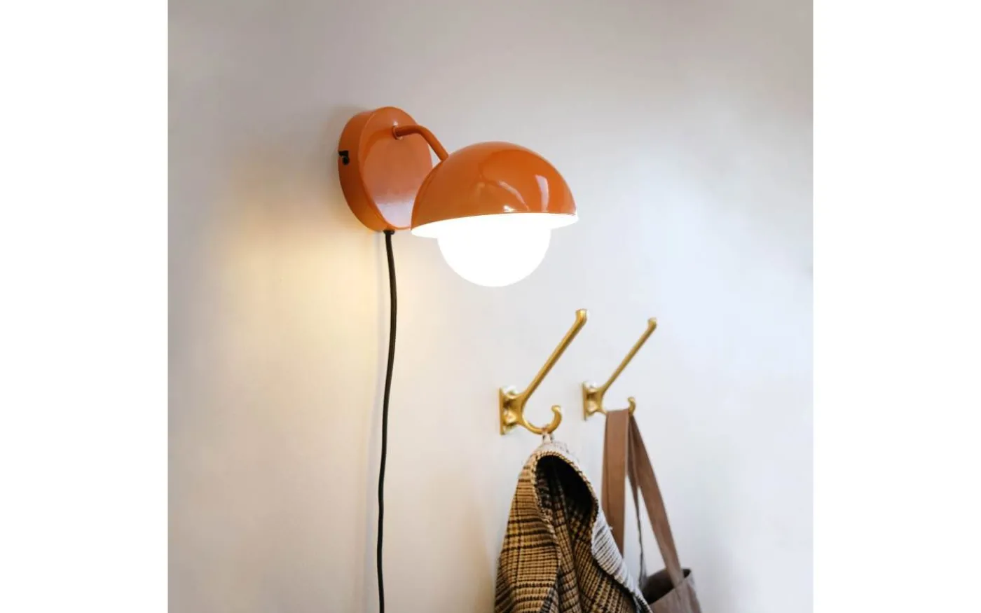 Rose Vägglampa Orange