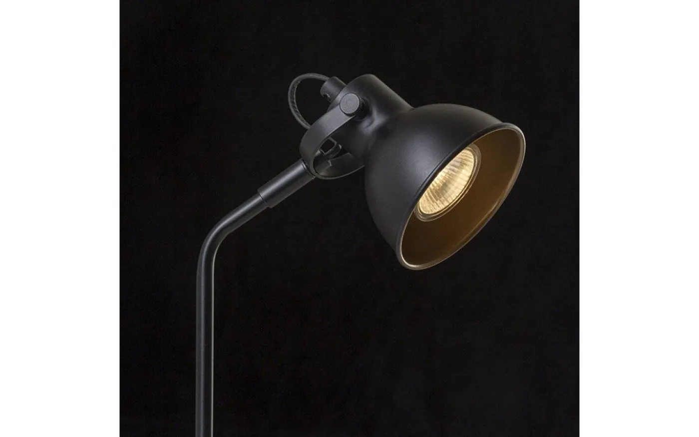 Rosita Bordslampa 45cm Svart/Guld GU10