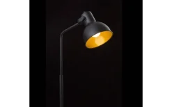 Rosita Golvlampa 145cm Svart/Guld E27