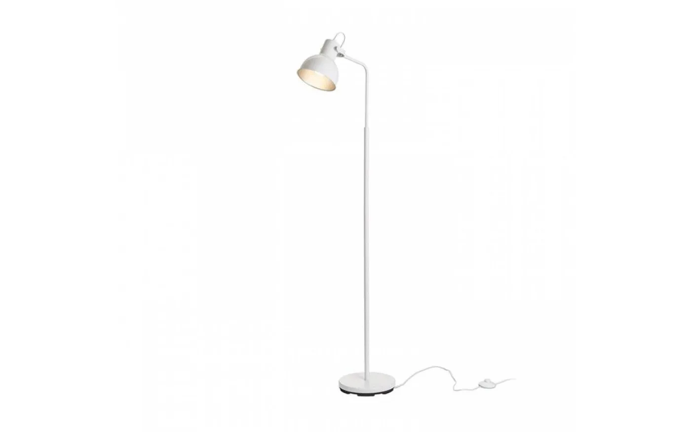 Rosita Golvlampa 145cm Vit/Silvergrå E27