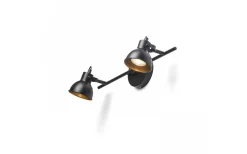 Rosita II Vägglampa 47cm 2L Svart