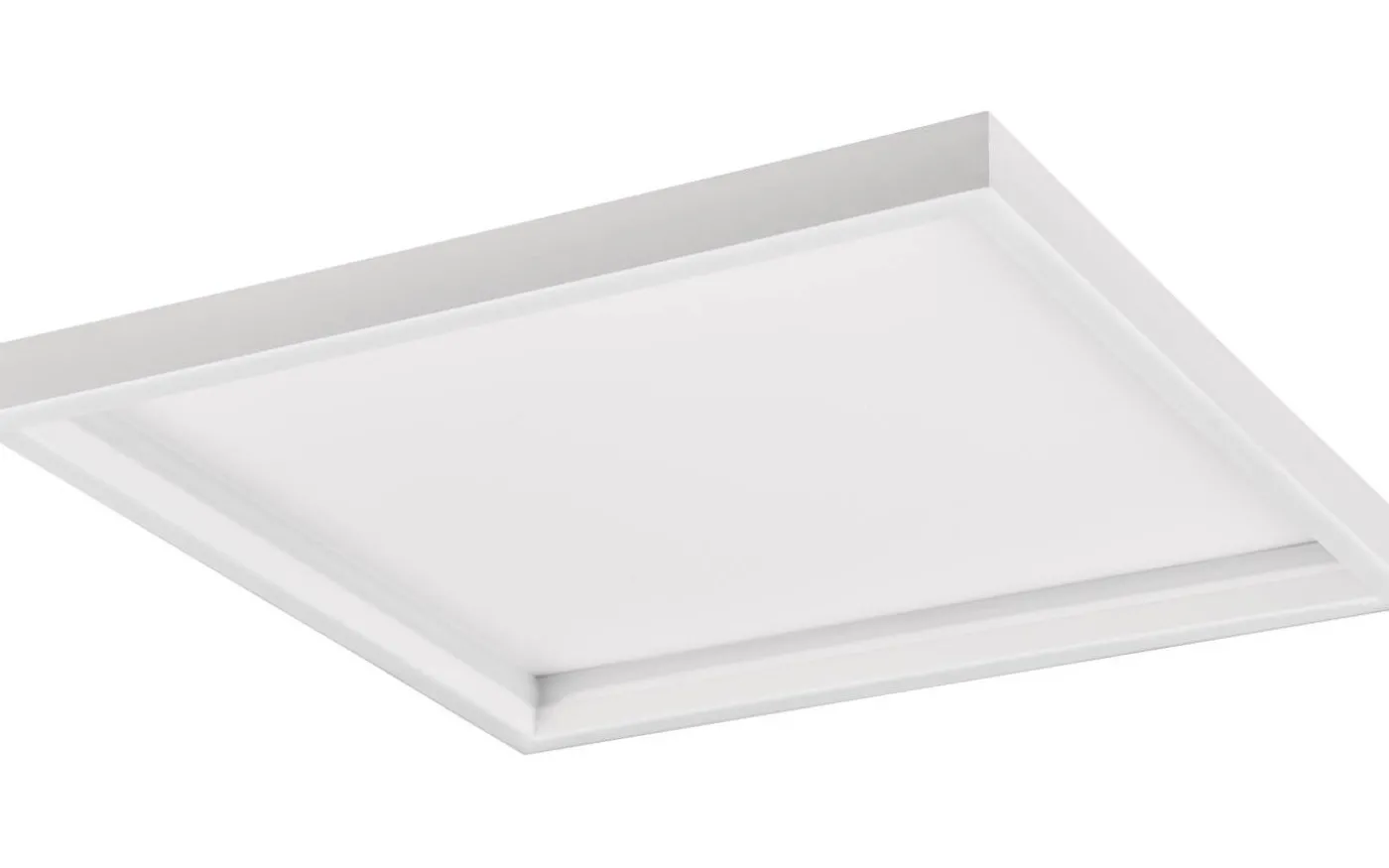 Rotonda Plafond LED fyrkantig matt vit
