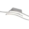 Route Plafond LED 3-delad borstad stål 4000K