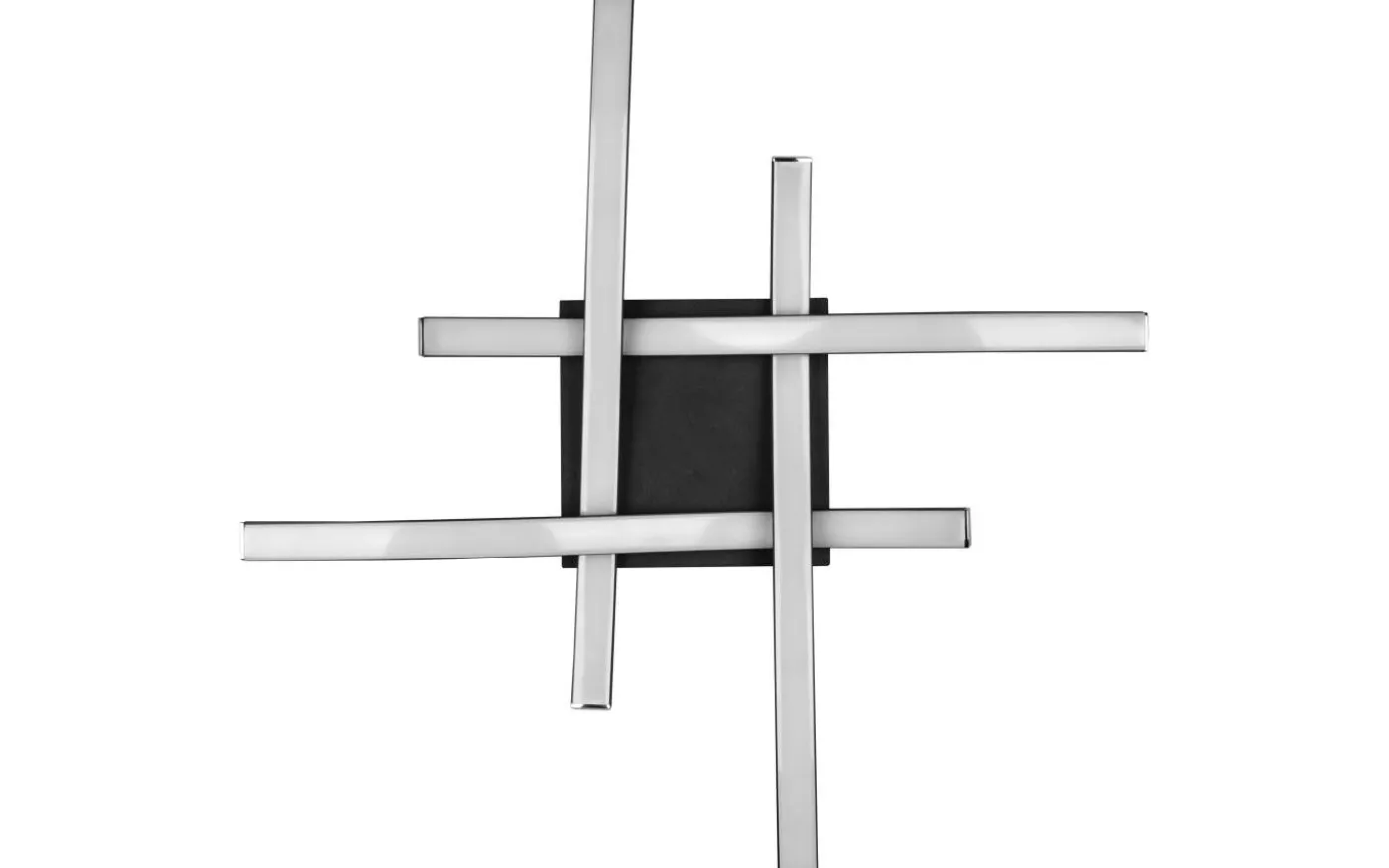 Route Plafond LED 4-delad mattsvart 4000K