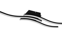 Route Plafond LED 3-delad mattsvart 4000K