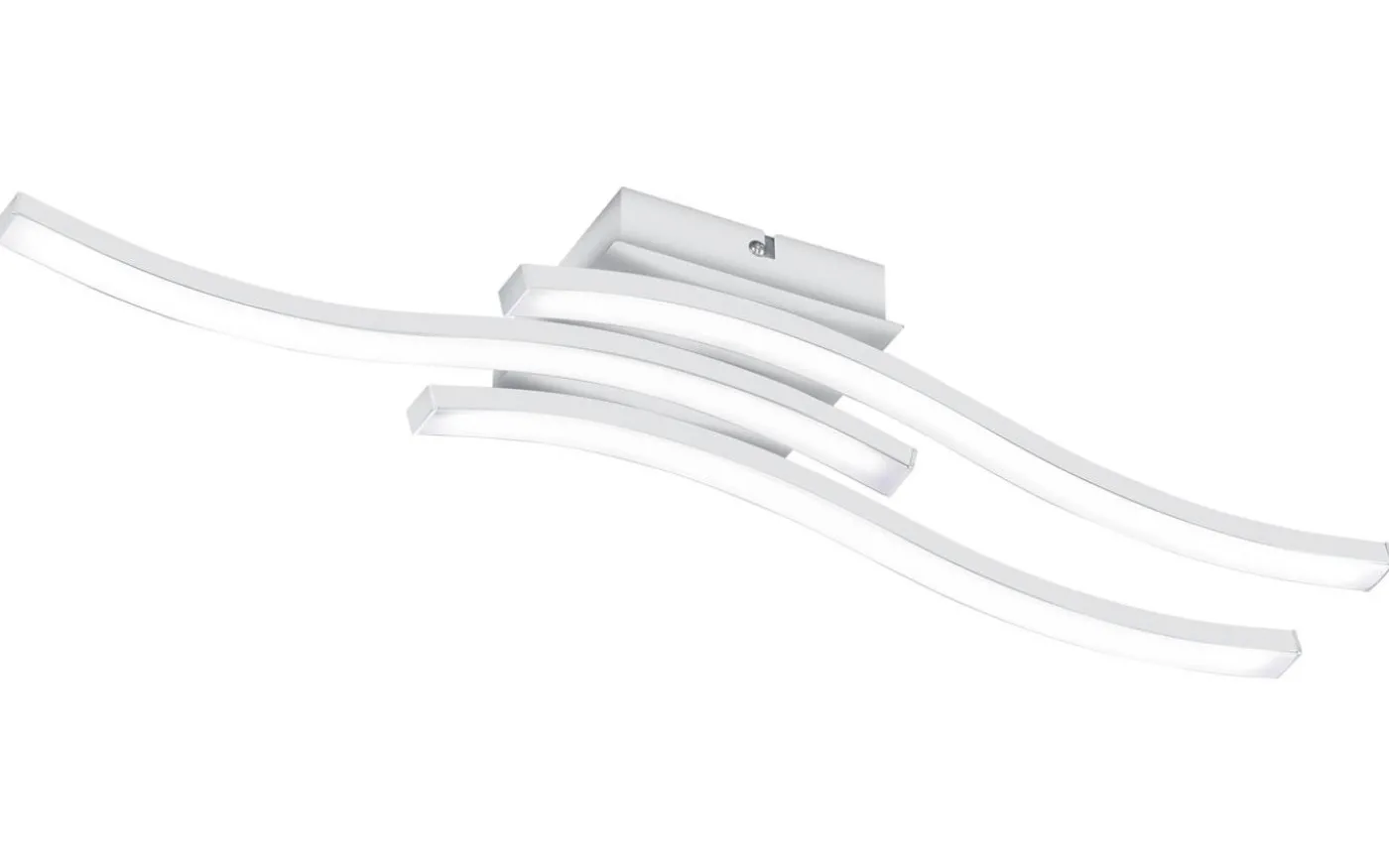 Route Plafond LED 3-delad mattvit