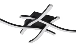 Route Plafond LED 4-delad mattsvart