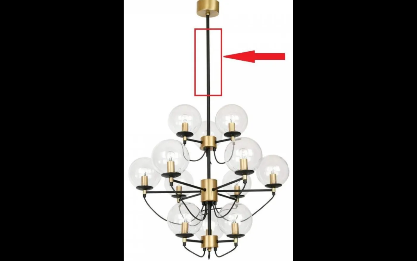 Rör till Perla Taklampa 30cm