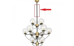 Rör till Perla Taklampa 40cm